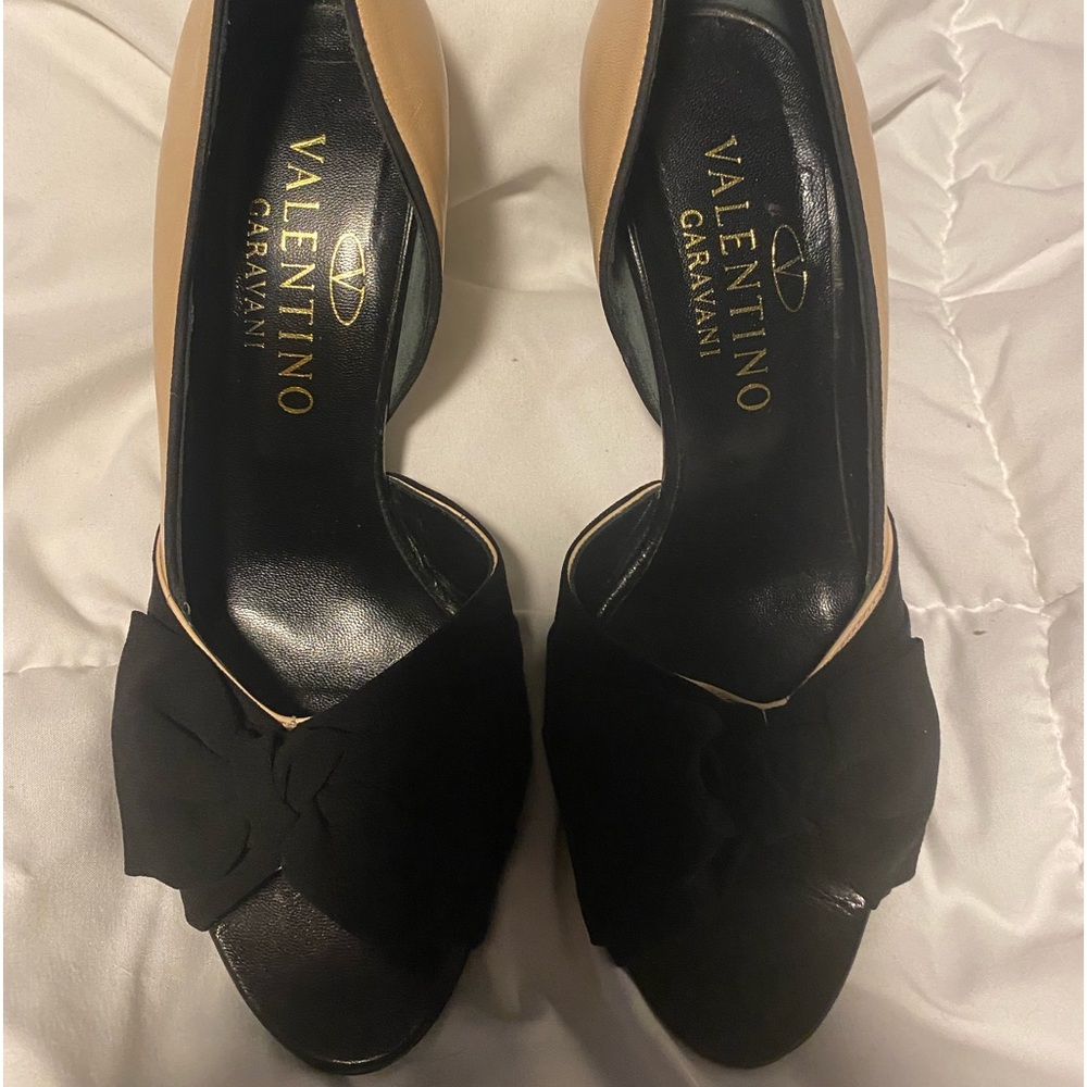 JUST REDUCED! Beautiful 2 Tone Valentino Heels